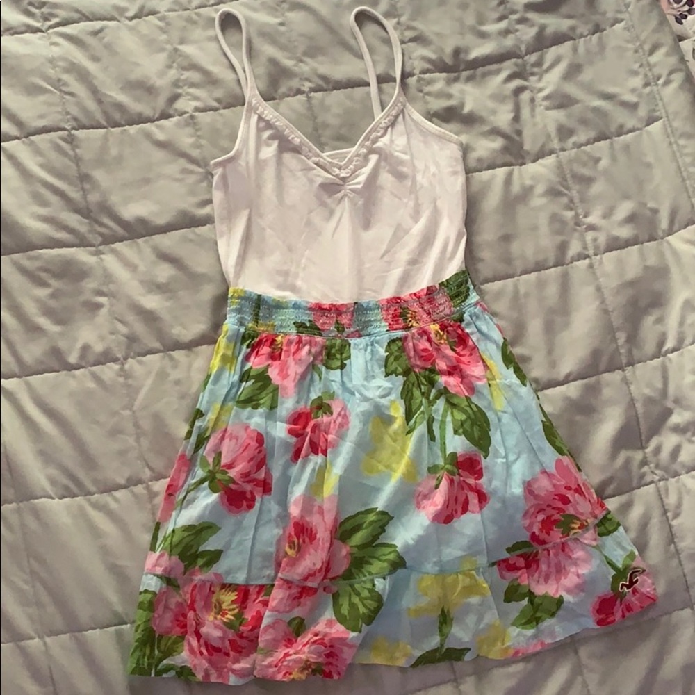 WOMEN’S HOLLISTER FLORAL TANK TOP DRESS